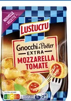 Mängden socker i Gnocchi à poêler extra mozzarella/tomate