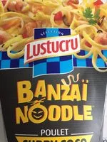 Mängden socker i Banzai Noodle Curry