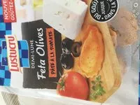 Mängden socker i LuStucru Demi lune feta olives pâte à la tomate la barquette de 250 g