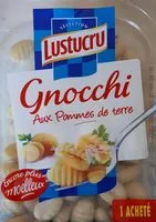 Mängden socker i Gnocchis aux pommes de terre