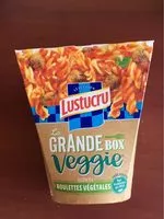 Mängden socker i La grande box veggie