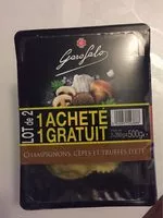 Mängden socker i Pate fraîche champignon cepes et geuffes d'ete