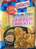 Mängden socker i Lustucru selection tortellini a poeler maxi jambon emmental 450g