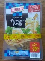 Mängden socker i Tortellini parseman basilic