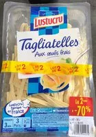 Mängden socker i Tagliatelles aux oeufs frais