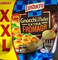 Mängden socker i Lustucru gnocchi a poeler extra fromage xxl 650g