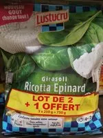 Mängden socker i Ricotta epinard