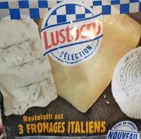 Mängden socker i Lustucru grandes ravioles 3 fromages italiens