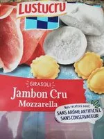Mängden socker i Girasoli jambon cru mozzarella