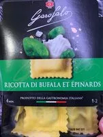 Mängden socker i Ravioli ricotta epinard garofalo 250g