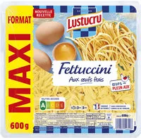 Mängden socker i Lustucru fettuccini 600g