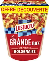 Mängden socker i BOX SERPENTINI BOLOGNAISE OFFRE DECOUVERTE 360g