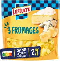 Mängden socker i Tortellini 3 fromages nos regions 250g