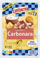 Mängden socker i Lustucru ravioli carbonara 300g