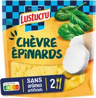 Mängden socker i Lustucru ravioli chevre epinard 250g