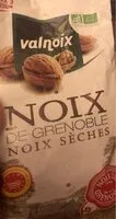 Mängden socker i Noix de grenoble bio