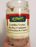 Mängden socker i Lentilles vertes Du Puy