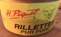 Mängden socker i Rillettes pur porc