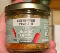 Mängden socker i Paté au piment d’espelette