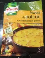 Mängden socker i Velouté de potiron aux châtaignes et girolles