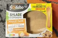 Mängden socker i Poulet pané sauce Caesar