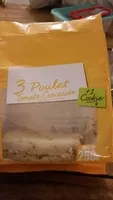 Mängden socker i 3 Poulet Tomate Concassée