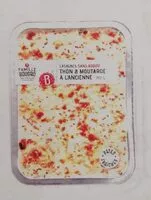 Mängden socker i Lasagne Thon Moutarde