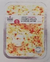 Mängden socker i Lasagne Légumes grillés Chèvre affiné