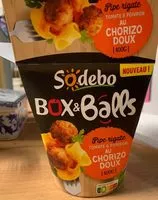 Mängden socker i Box&balls pipe rigate chorizo doux tomate poivron