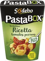 Mängden socker i Pasta Box tortellini ricotta tomates poivrons