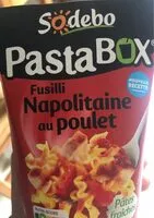 Mängden socker i Pastabox fusilli napolitaine au poulet