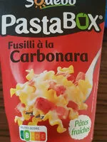 Socker och näringsämnen i Pasta box