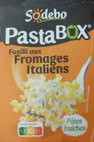 Mängden socker i PastaBox - Fusilli aux Fromages italiens