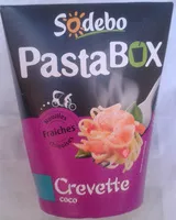 Mängden socker i Pastabox crevette coco