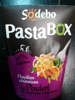 Mängden socker i Pasta BOX - Nouilles chinoises