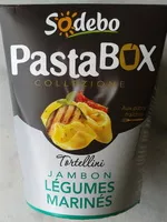 Mängden socker i PastaBOX Collezione (Tortellini Jambon Légumes Marinés, aux pâtes fraîches)