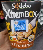 Mängden socker i XtremBox - Radiatori 4 fromages