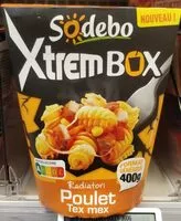 Mängden socker i xtrembox radiatori poulet tex mex