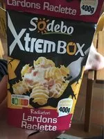 Mängden socker i Xtrembox radiatori lardons raclette