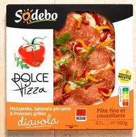 Mängden socker i Dolce Pizza Diavola