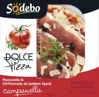 Mängden socker i Dolce Pizza - Campanella