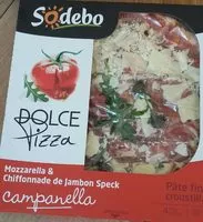 Mängden socker i Dolce Pizza Campanella (1+1 Gratuite)