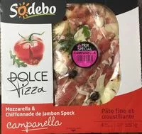 Mängden socker i Pizza Dolce Pizza