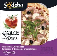 Mängden socker i Dolce Pizza - Regina