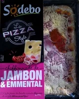 Mängden socker i La Pizza Style chiffonnade de Jambon Emmental