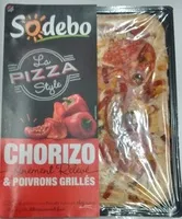 Mängden socker i La Pizza Style Chorizo & Poivrons grillés