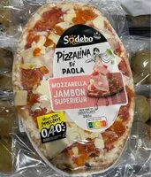 Mängden socker i Pizzalina Mozzarella Jambon Supérieur