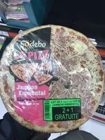 Mängden socker i La Pizz Jambon Emmental (2+1 gratuite)