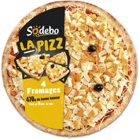 Mängden socker i La Pizz 4 Fromages