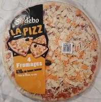 Mängden socker i La Pizz - 4 fromages